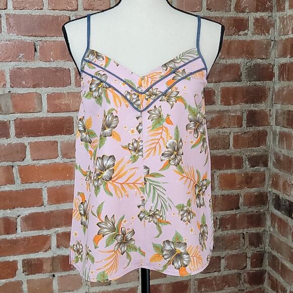 Current Air Floral Camisole Top Small - Picture 1 of 7